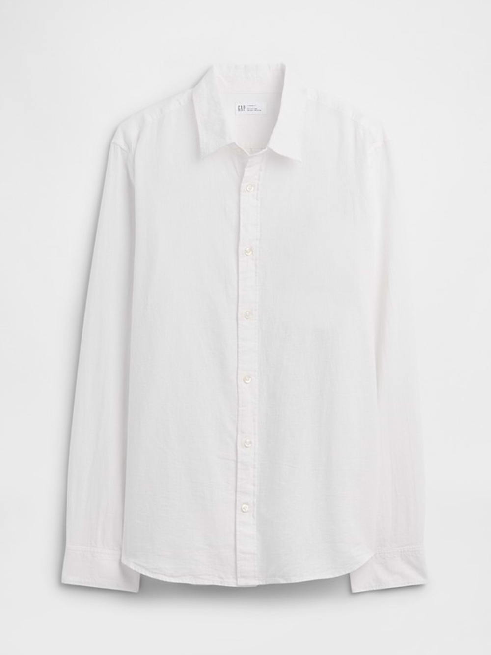 Gap Linen-Blend Shirt in Standard Fit